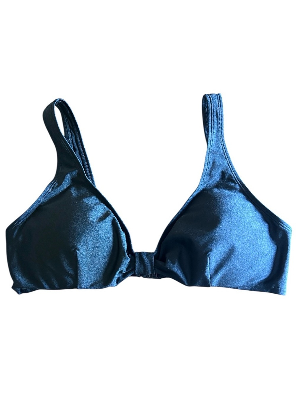 Halara Bikini Top Size Large Black New without Tags